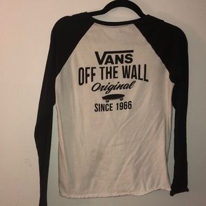long sleeve vans skater long sleeve top